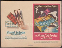 cca 1930 A Szent István cikória termékek ismertető füzetkéje