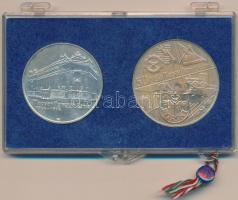 1974. 50Ft Ag + 100Ft Ag "MNB" pár T:BU Eredeti bontatlan kék MNB plasztiktokban!
Adamo EM...