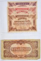 Vegyes magyar és külföldi bankjegy gyűjtemény albumba rendezve 56db berakólapon, közte korona, pengő...