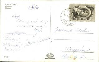 Balaton, Jégzajlás