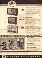 cca 1947-1948 Az Orion Rádió képekkel illusztrált árlapja