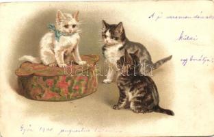 Cats, litho (EK)