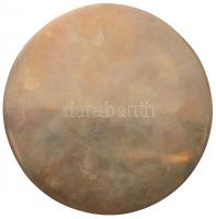 Kiss Kovács Gyula (1922-1984) DN "Dózsa 1514" Br plakett (105mm) T:2-