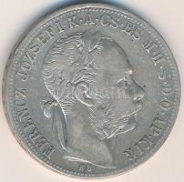 1883KB 1Ft Ag "Ferenc József / Barokk címer" T:2-
Adamo M15