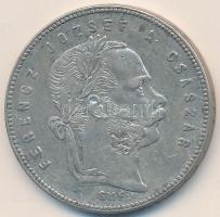 1868GYF 1Ft Ag "Ferenc József / Angyalos címer" T:2-
Adamo M15