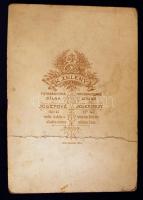 cca 1880 Chlum. Katonai hősi emlékmű fotója / Chlum military monument photo 11x16 cm