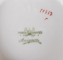 Pirkenhammer szószos tál, matricás, jelzett, hibátlan, m:8 cm, d:18 cm