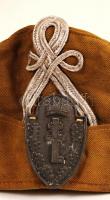 cca 1940 Levente sapka, sapkajelvénnyel. / Hungarian paramilitary youth organisation hat