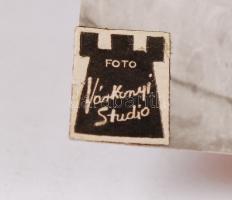 cca 1940-1950 Várkonyi Stúdió: Básti Lajos és Sulyok Mária jelenete a Bánk bán Nemzeti Színházban re...