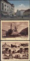 Nagykanizsa - 4 db régi képeslap / 4 old postcards