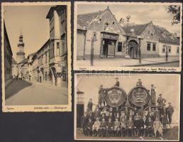 Sopron - 6 db régi képeslap / 6 old postcards