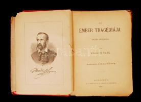 Madách Imre: Az ember tragédiája. Drámai költemény. Második népies kiadás. Bp., 1887, Athenaeum. Kia...