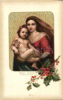 Madonna sixtina, Emb. litho s: Rafael Sanzio (EK)