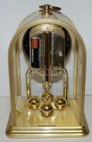 Schmeckenbecher német asztalióra, működik, hiányos sérült állapotban, 22 cm /Schmeckenbecher  Clock ...