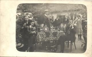 1917 Nagykanizsa, Kerti mulatság, photo (fl)