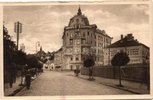 Besztercebánya, Felső utca, Alexander Galambos üzlete / street, shop (EK)