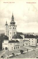 Besztercebánya, Mátyás tér, Régi vár / square, castle (EK)