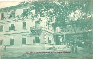 Szliács, Buda szálló, Fürdő igazgatóság / hotel, spa director's office (EK)