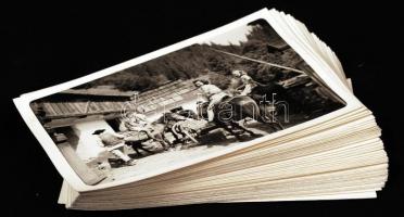 cca 1940 48 db Erdélyben készült fotó, Kolibica, Verespatak, Tolvajos, Kelemen-havasok, 9x14 cm