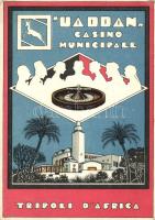 Uadan, Casino Municipale, Tripoli d'Africa / casino advertisement