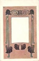 Art Nouveau greeting card; Jacques Philipp, Wien Serie XXXIII.