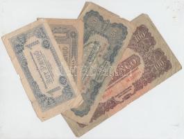 1944. 1P (6x) + 20P + 100P "A Vörös Hadsereg Parancsnoksága" T:vegyes Adamo P41,P41A,P45,P47