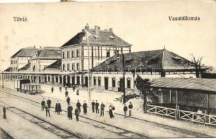 Tövis, vasútállomás / railway station (fl)