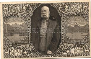 Franz Joseph 60th anniversary of reign, Art Nouveau Ga. So. Stpl (EK)