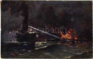 SMS Augsburg, battle near Libau, s: Harry Heusser