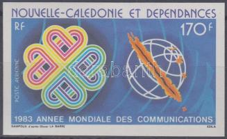 1983 Kommunikációs világév vágott bélyeg Mi 706