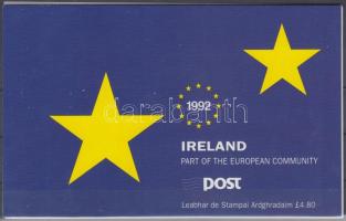 Európai piac bélyegfüzet (különálló lapok), European market stambooklet (separate sheets)