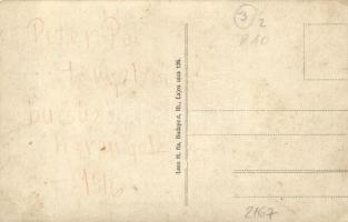 1916 Budapest, Péter Pál templom, búcsúzó harangok, photo