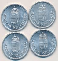1941-1944. 1P (4x) csak klf évszám! T:1-,2