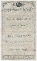 1806. 25G "Bécsi városi bankócédula" vízjellel T:IV
