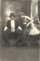 Black entertainer, Grands Magasins Carlmann, Photographe Mr. Romano