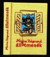Móricz Zsigmond: Állatmesék. Szeged, 1979, Szegedi Nyomda. Minikönyv, készült 750 példányban. Kiadói festett, kartonált kötés, jó állapotban.