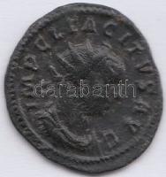 Roman Empire / Lyon / Tacitus 276. Antoninianus Billon "IMP CL TACITVS AVG / FIDES MILITVM - BA...
