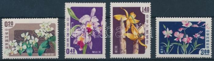 Orchidea, Virág sor, Orchidea, Flower set