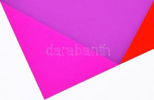 Max Bill (1908-1994): Formák forgása III. Szitanyomat EA, papír, jelzett, 50×45 cm/ Max Bill serigra...