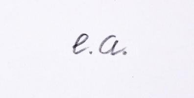 Max Bill (1908-1994): Formák forgása II. Szitanyomat EA, papír, jelzett, 50×45 cm/ Max Bill serigrap...