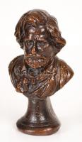 Verdi bronz büszt, m: 9 cm / Verdi bronze bust, 9 cm