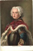 Frederick II, litho s: Antoine Pesne (EB)