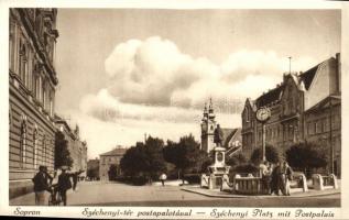 Sopron, Széchenyi tér, Postapalota