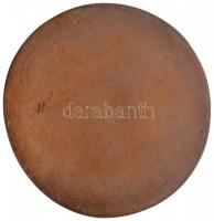 Kiss György (1943-) "Vasas Művészeti Nívódíj" Br plakett (102mm) T:1-