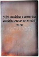 Kiss Nagy András (1930-1997) 1977. "De elvtársaim! Ez az a munkásság, mely osztályharcban vasba...