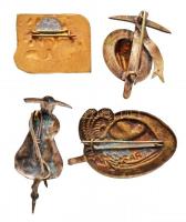 4db klf turista jelvény T:vegyes