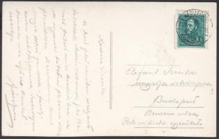 1937 Hévízfürdő, Családi kertben álló Mária-szobor