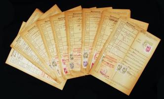 1950 10 db marhalevél