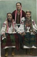 Typy Maloruskie / Ukrainian - Ruthenian women folklore