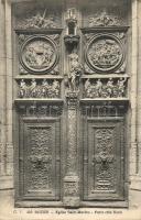 Rouen, Church of Saint-Maclou, door (gluemark)